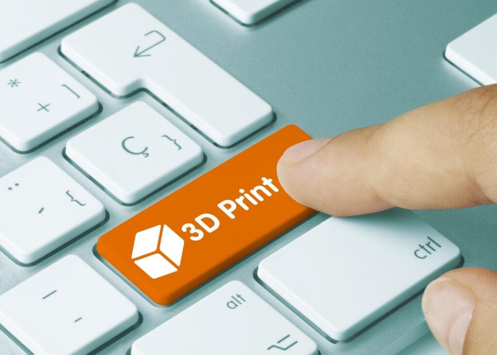 3d printing button on keyboard